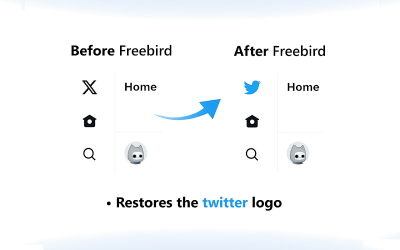 Freebird logo restoration screenshot